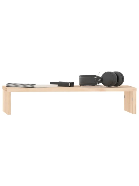 Stojan na monitor 50x27x10 cm masivní borové dřevo