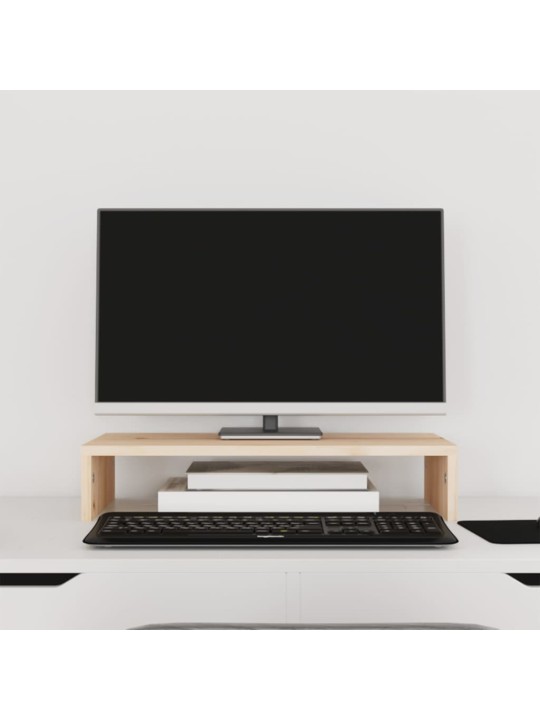 Stojan na monitor 50x27x10 cm masivní borové dřevo