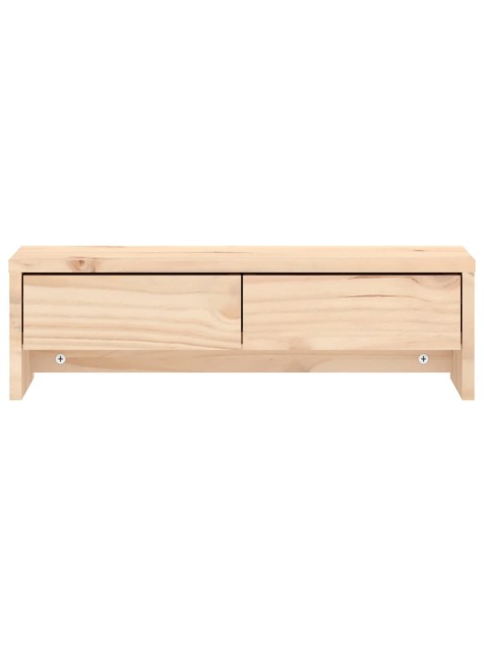 Stojan na monitor 50 x 27 x 15 cm masivní borové dřevo