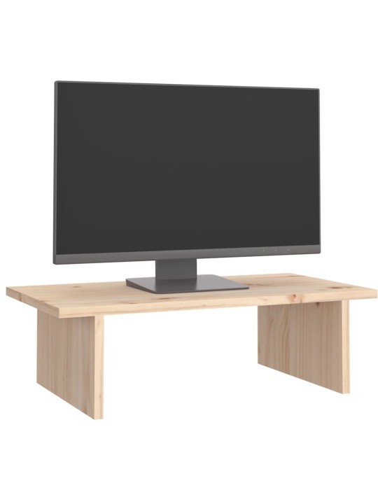 Stojan na monitor 50 x 27 x 15 cm masivní borové dřevo