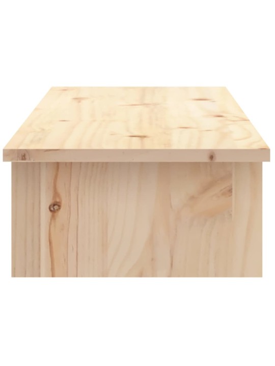 Stojan na monitor 100x27x15 cm masivní borové dřevo