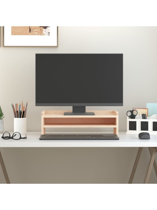 Stojan na monitor 50x24x16 cm masivní borové dřevo