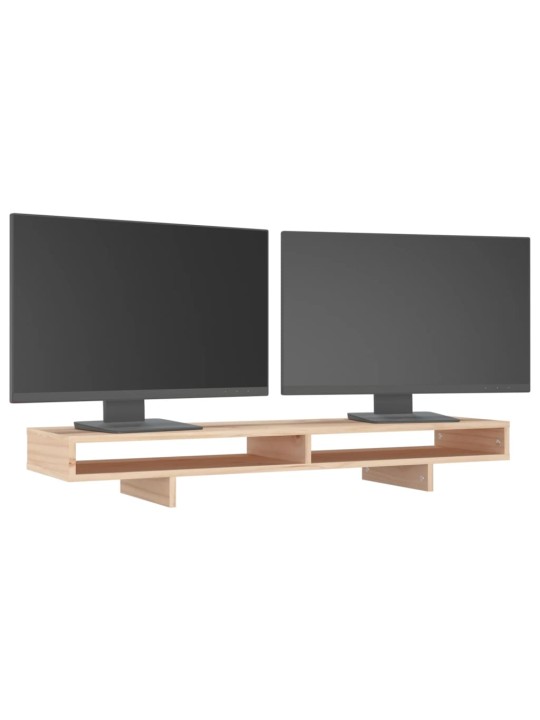 Stojan na monitor 100x27x14 cm masivní borové dřevo