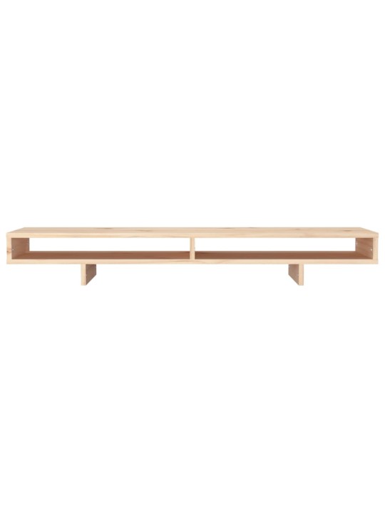 Stojan na monitor 100x27x14 cm masivní borové dřevo