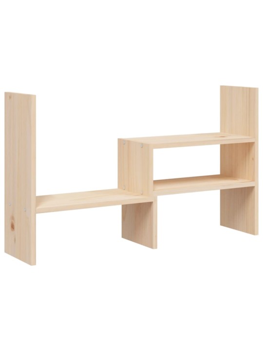 Stojan na monitor (39–72) x 17 x 43 cm masivní borové dřevo