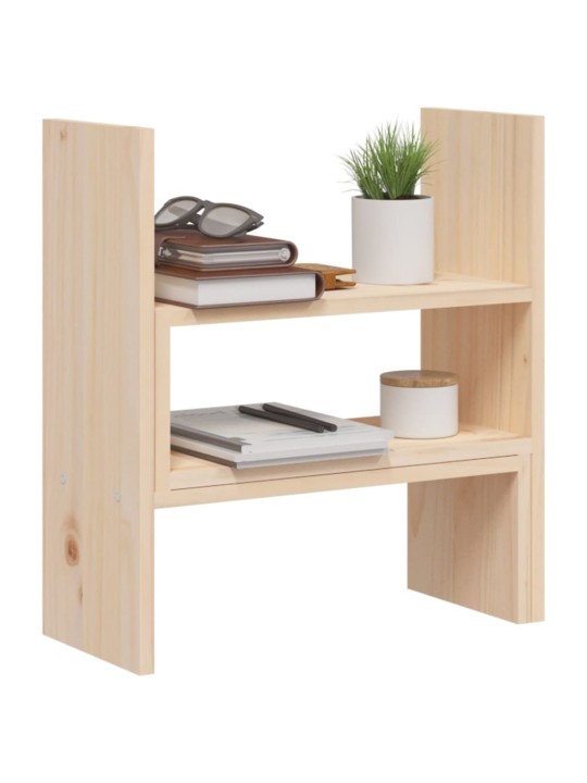 Stojan na monitor (39–72) x 17 x 43 cm masivní borové dřevo