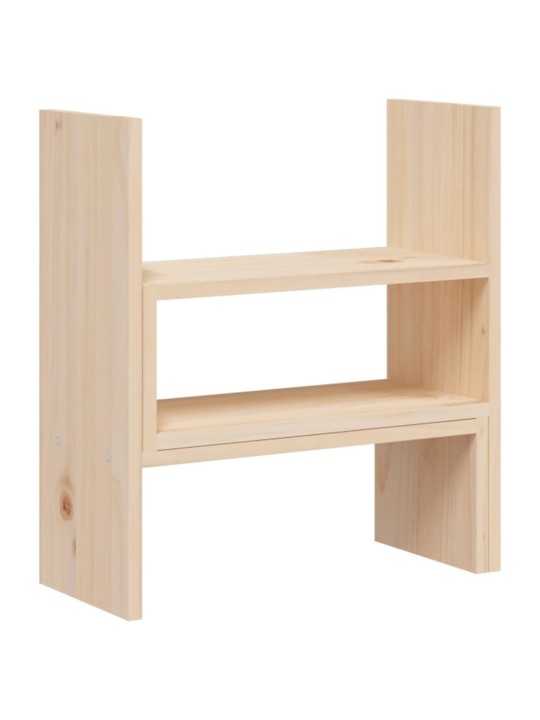 Stojan na monitor (39–72) x 17 x 43 cm masivní borové dřevo