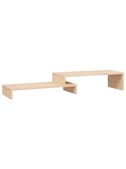 Stojan na monitor (52–101) x 22 x 14 cm masivní borovice