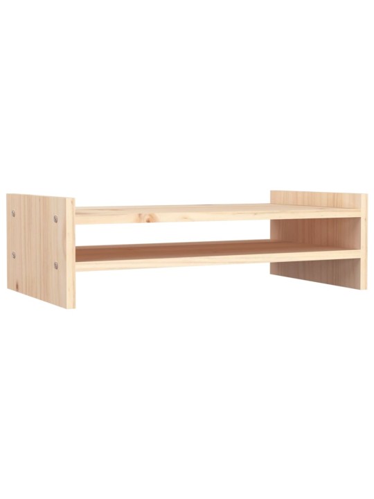 Stojan na monitor 50 x 27 x 15 cm masivní borové dřevo