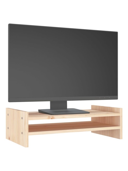 Stojan na monitor 50 x 27 x 15 cm masivní borové dřevo