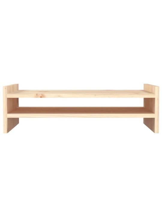 Stojan na monitor 50 x 27 x 15 cm masivní borové dřevo