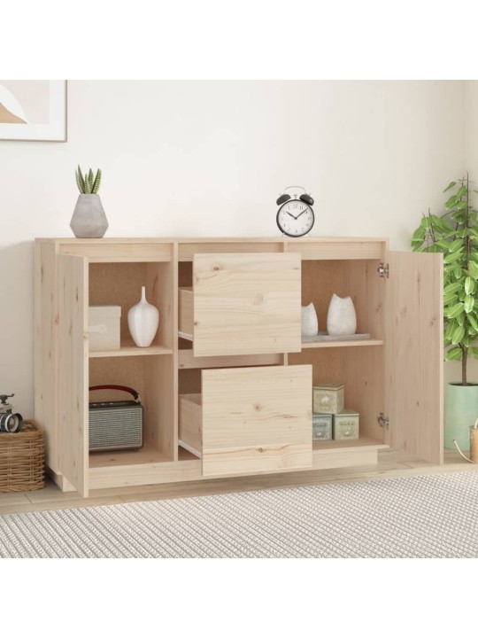 Příborník 111 x 34 x 75 cm masivní borové dřevo