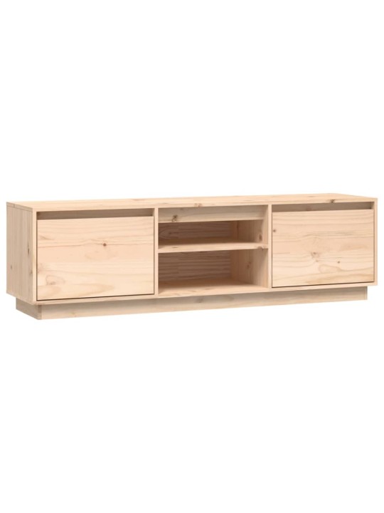 TV skříňka 140 x 35 x 40 cm masivní borové dřevo