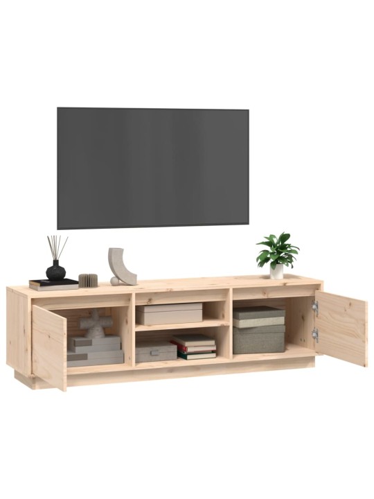 TV skříňka 140 x 35 x 40 cm masivní borové dřevo