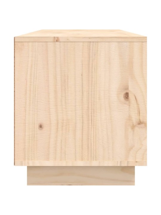 TV skříňka 140 x 35 x 40 cm masivní borové dřevo