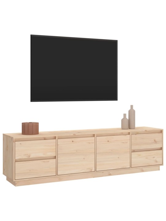 TV skříňka 176 x 37 x 47,5 cm masivní borové dřevo