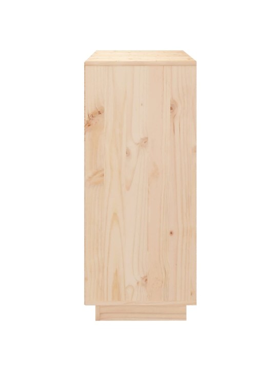 Příborník 70 x 34 x 80 cm masivní borové dřevo