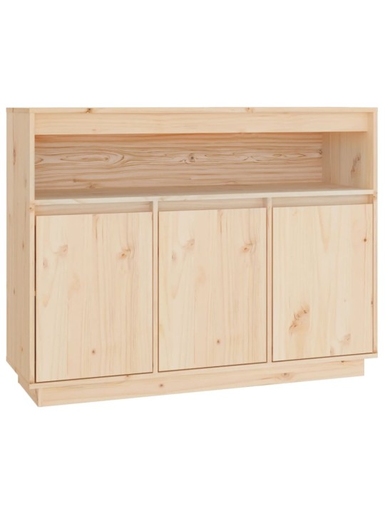 Příborník 104,5 x 34 x 80 cm masivní borové dřevo