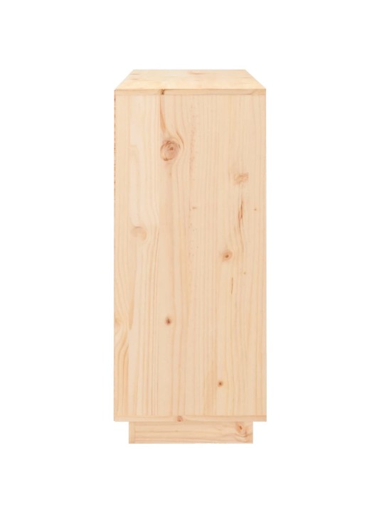 Příborník 104,5 x 34 x 80 cm masivní borové dřevo