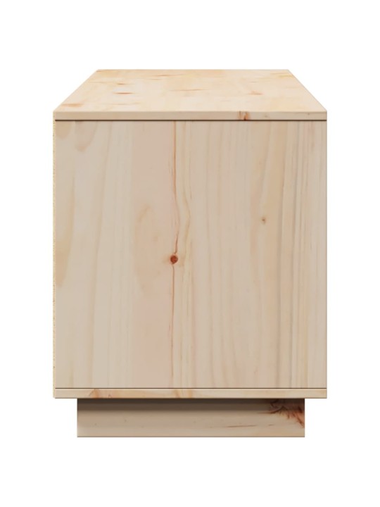 TV skříňka 156 x 37 x 45 cm masivní borové dřevo