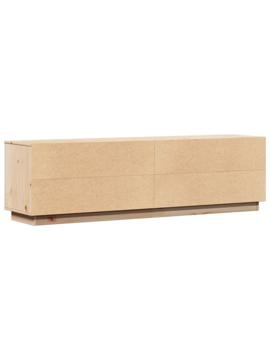 TV skříňka 156 x 37 x 45 cm masivní borové dřevo