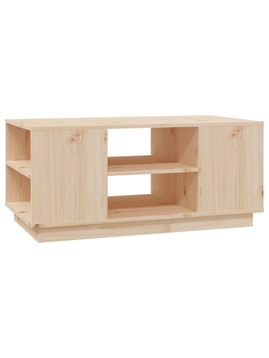 Konferenční stolek 90 x 49 x 40,5 cm masivní borové dřevo