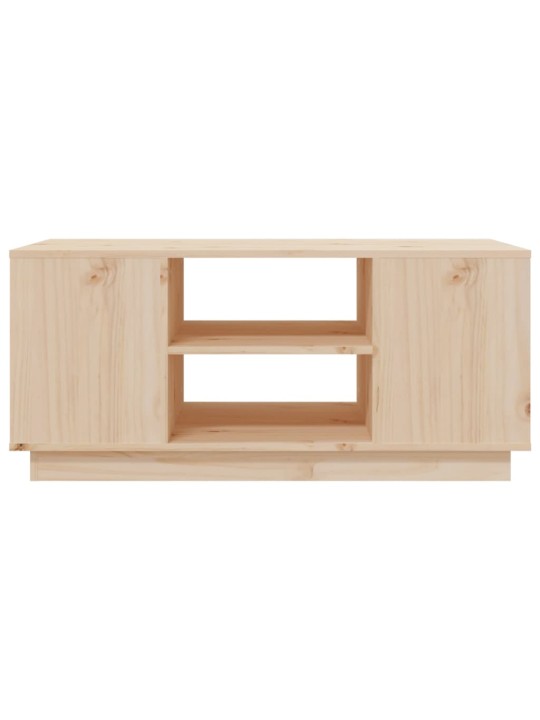 Konferenční stolek 90 x 49 x 40,5 cm masivní borové dřevo