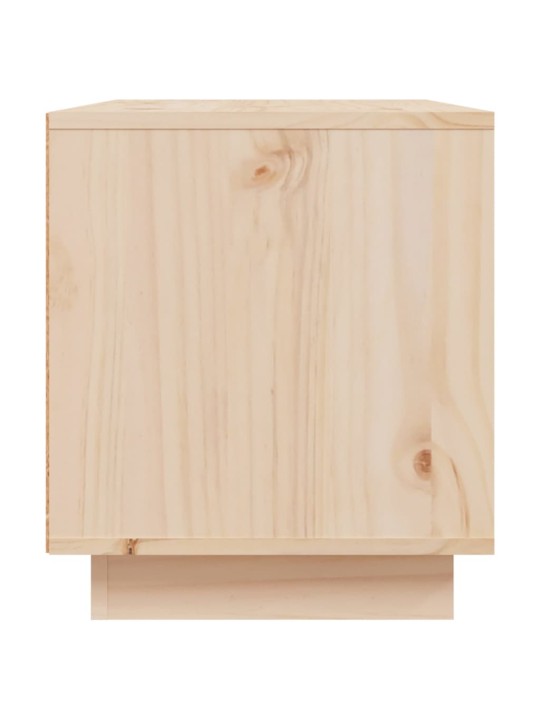 TV skříňka 80 x 35 x 40,5 cm masivní borové dřevo