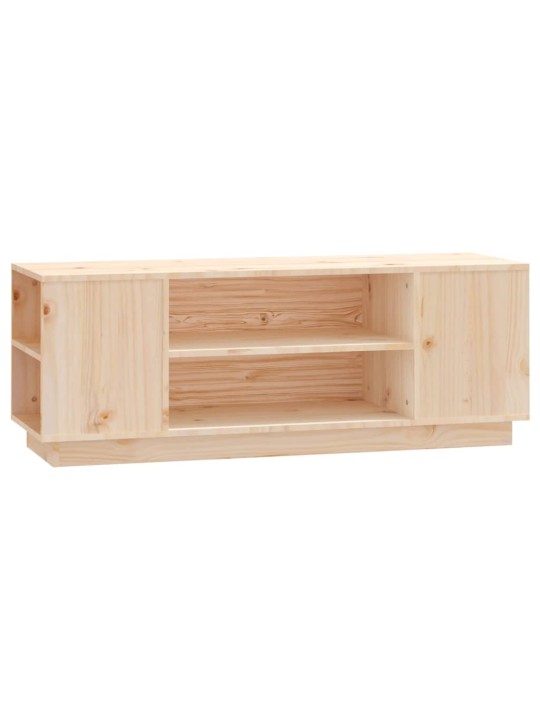 TV skříňka 110x35x40,5 cm masivní borové dřevo