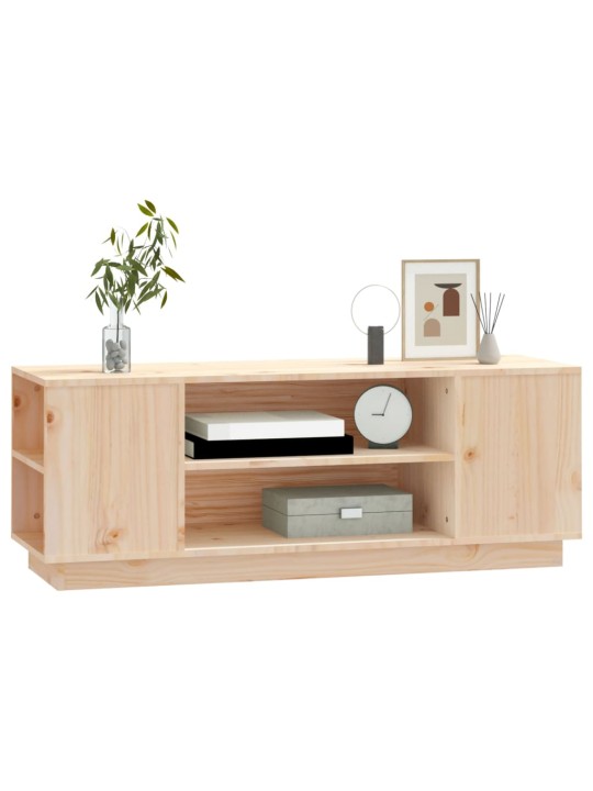 TV skříňka 110x35x40,5 cm masivní borové dřevo