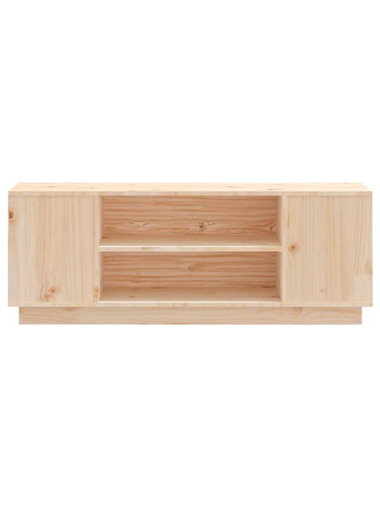 TV skříňka 110x35x40,5 cm masivní borové dřevo