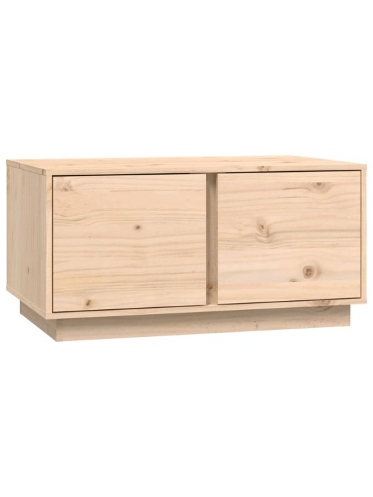 Konferenční stolek 80 x 50 x 40 cm masivní borové dřevo