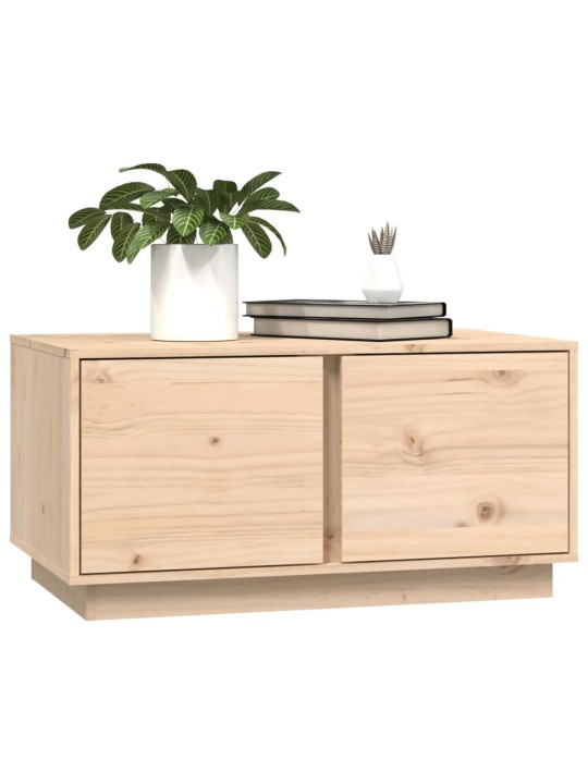 Konferenční stolek 80 x 50 x 40 cm masivní borové dřevo
