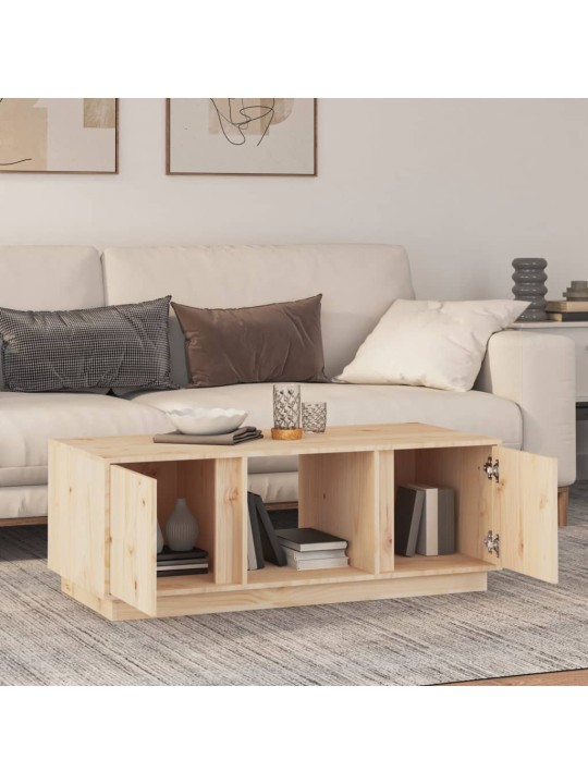 Konferenční stolek 110x50x40 cm masivní borové dřevo