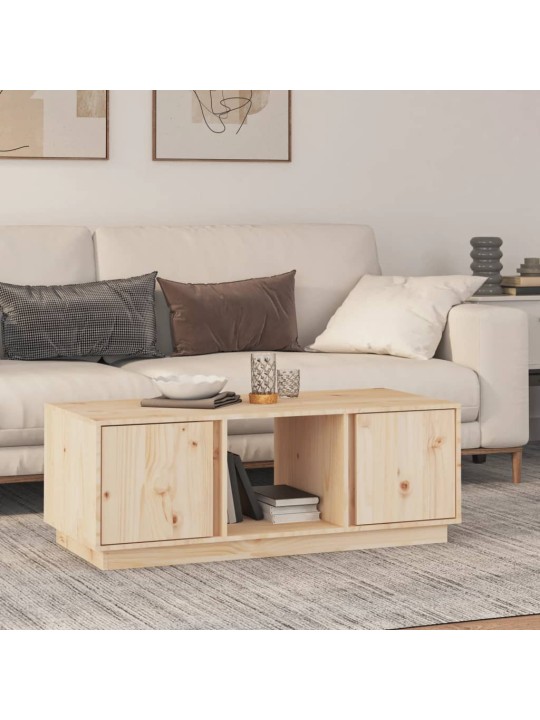 Konferenční stolek 110x50x40 cm masivní borové dřevo