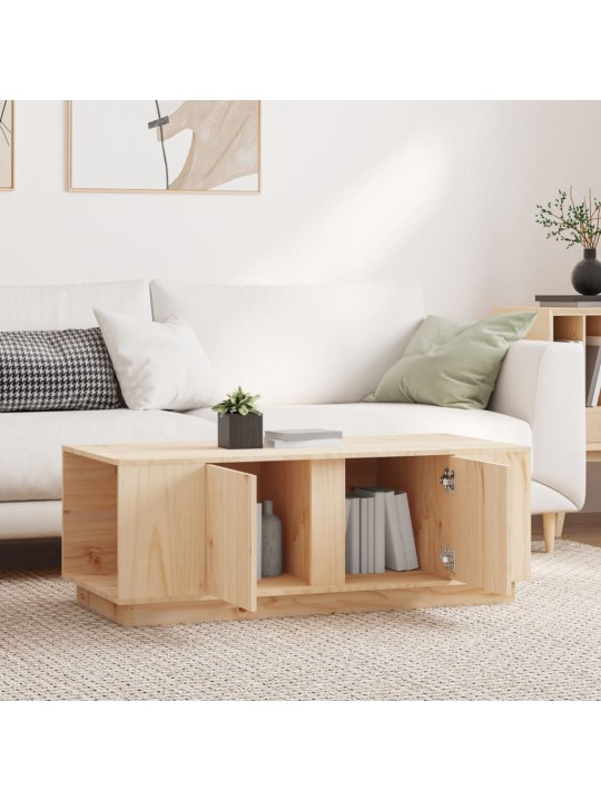 Konferenční stolek 110x50x40 cm masivní borové dřevo