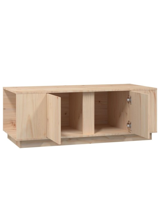 Konferenční stolek 110x50x40 cm masivní borové dřevo