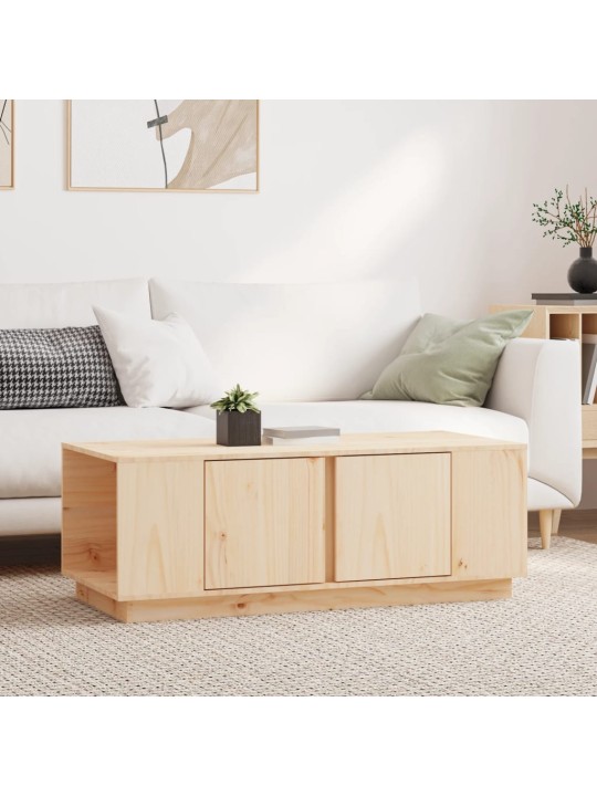 Konferenční stolek 110x50x40 cm masivní borové dřevo