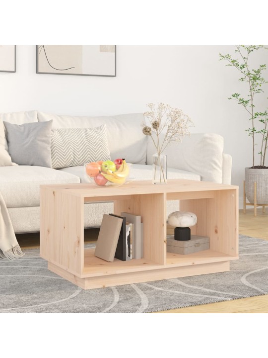 Konferenční stolek 80 x 50 x 40 cm masivní borové dřevo