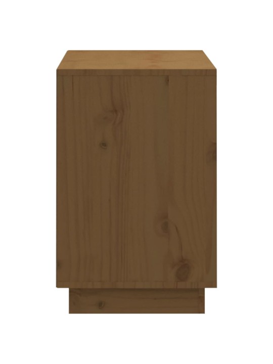Botník medově hnědý 110x34x52 cm masivní borové dřevo