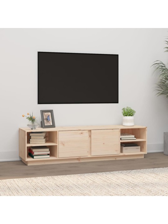 TV skříňka 156 x 40 x 40 cm masivní borové dřevo