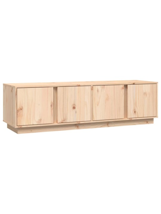 TV skříňka 140 x 40 x 40 cm masivní borové dřevo