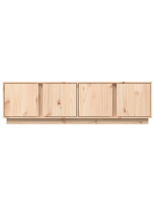 TV skříňka 140 x 40 x 40 cm masivní borové dřevo