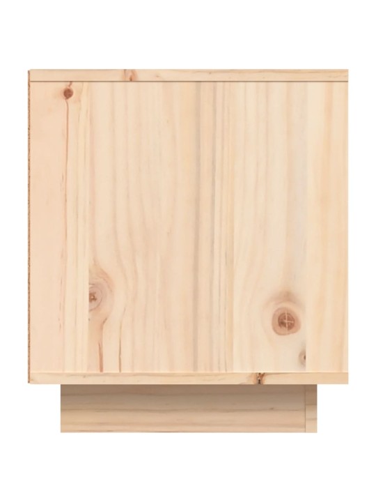 TV skříňka 80 x 35 x 40,5 cm masivní borové dřevo