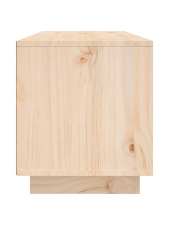 TV skříňka 80 x 35 x 40,5 cm masivní borové dřevo
