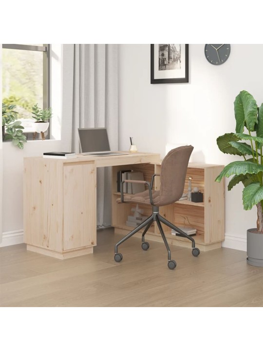 Psací stůl 110x50x75 cm masivní borové dřevo