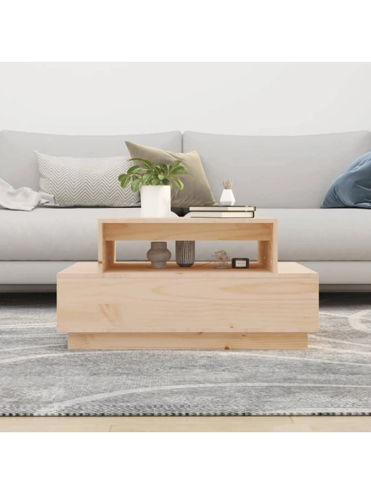 Konferenční stolek 80x55x40,5 cm masivní borové dřevo