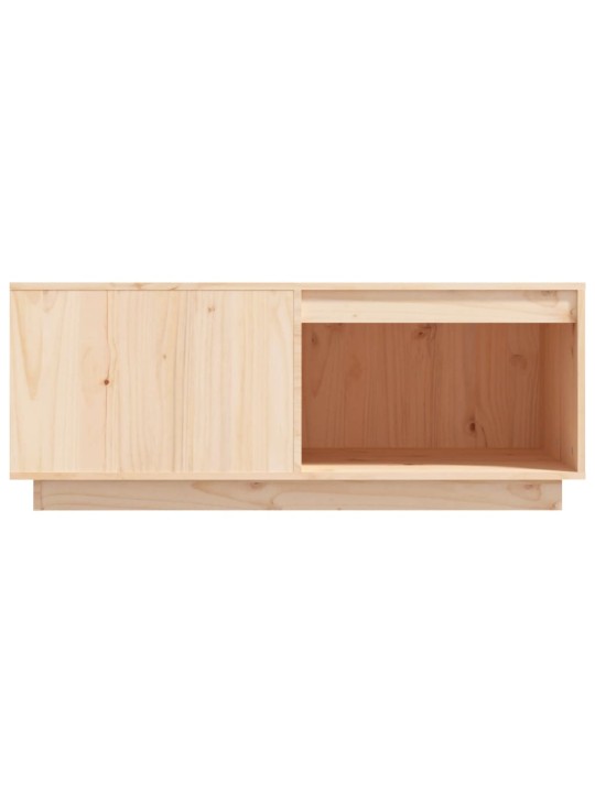 Konferenční stolek 100x101x40,5 cm masivní borové dřevo