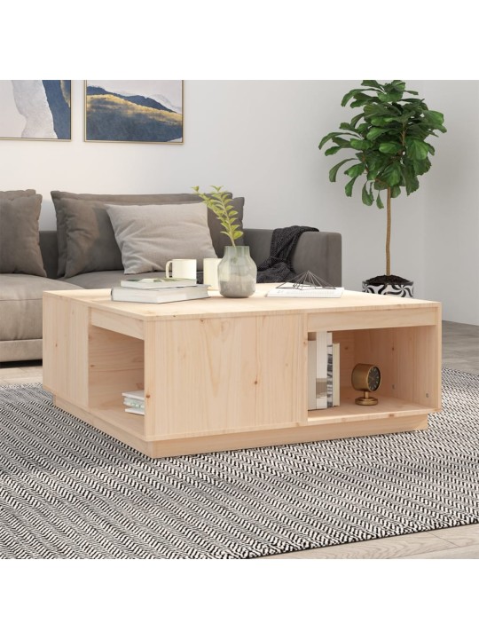 Konferenční stolek 100x101x40,5 cm masivní borové dřevo