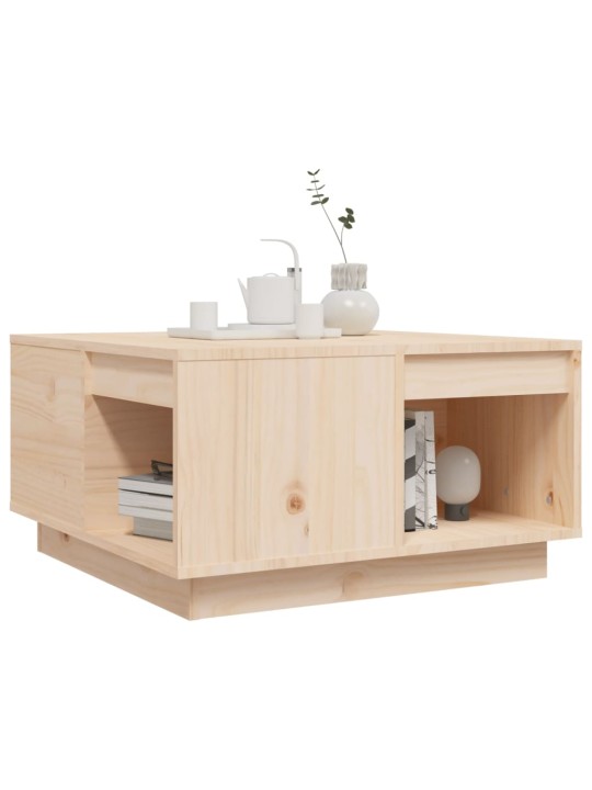 Konferenční stolek 60x61x32,5 cm masivní borové dřevo